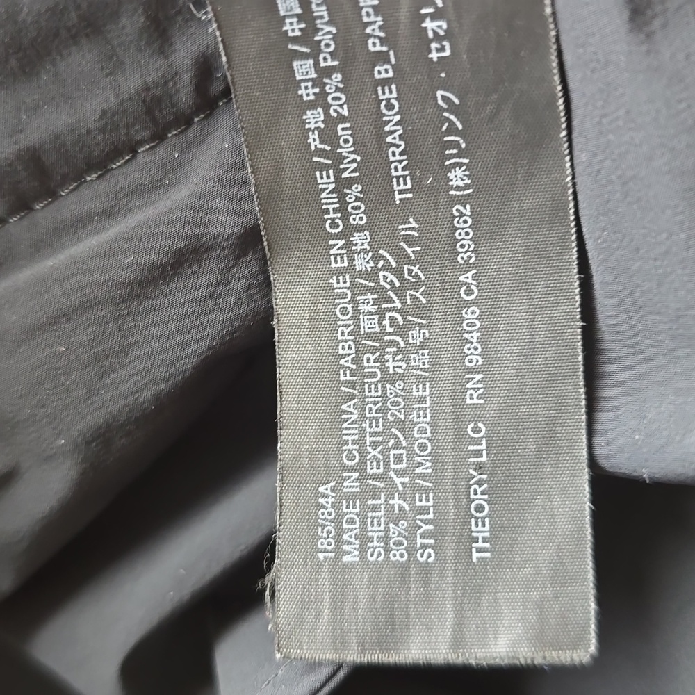 Theory Man's Dry Lightweight Slim Pants - Picture 3 of 13